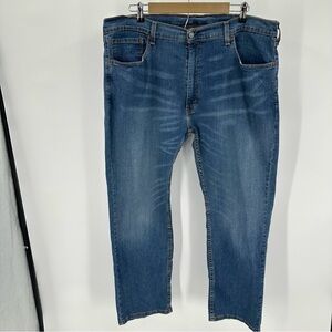 Levis 559 Jeans Mens 40x30 Relaxed Fit Straight Medium Blue Denim Workwear